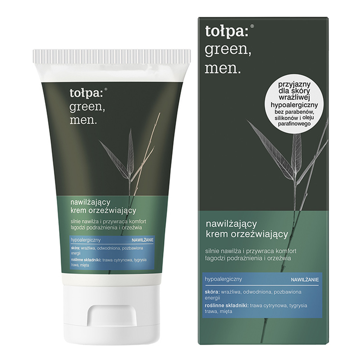 Tołpa Green Men Nawilżający krem orzeźwiający 50ml