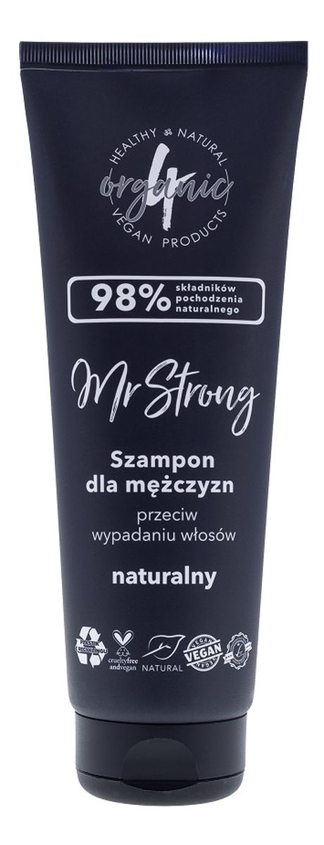 Mr strong szampon dla mężczyzn przeciw wypadaniu włosów