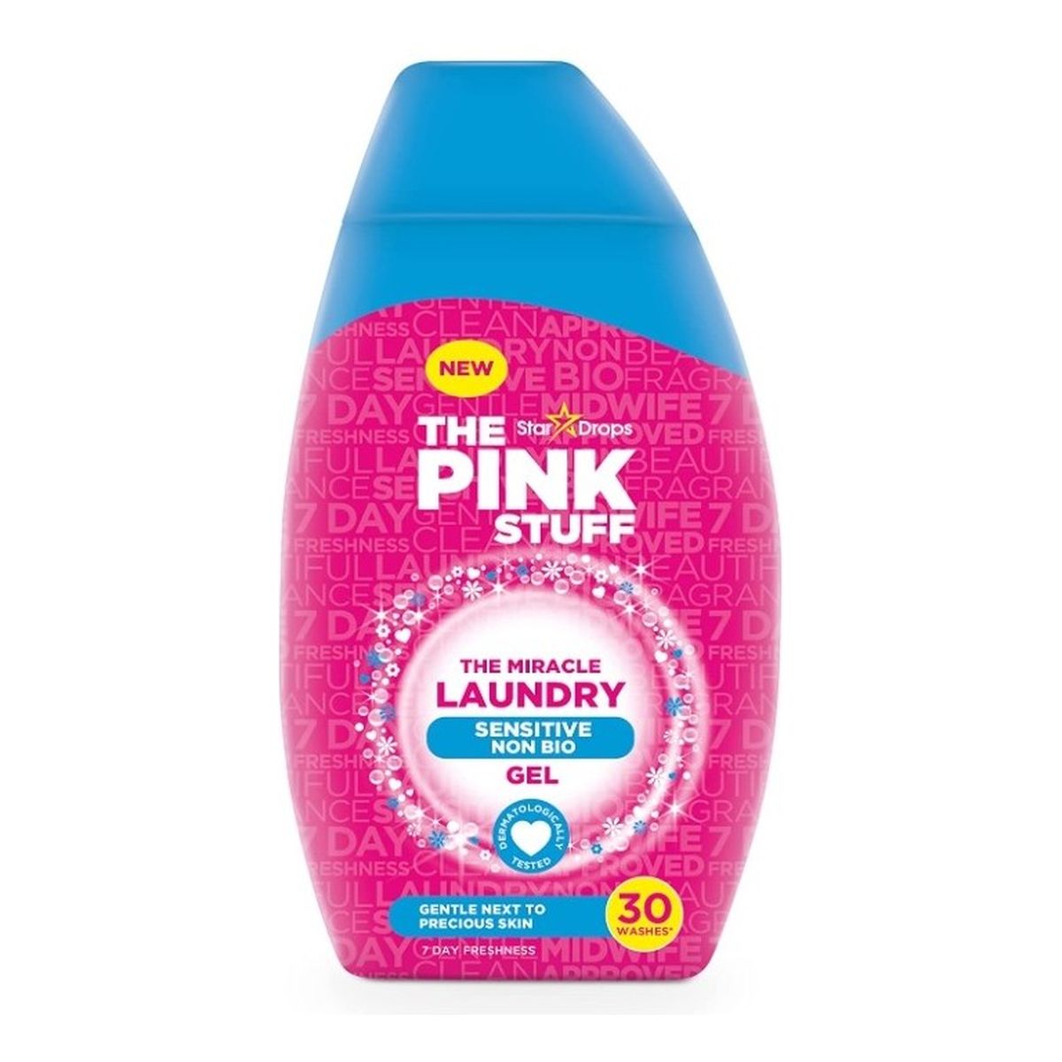 Star Drops The Pink Stuff Żel do prania Laundry Sensitive Gel 30 prań 900ml