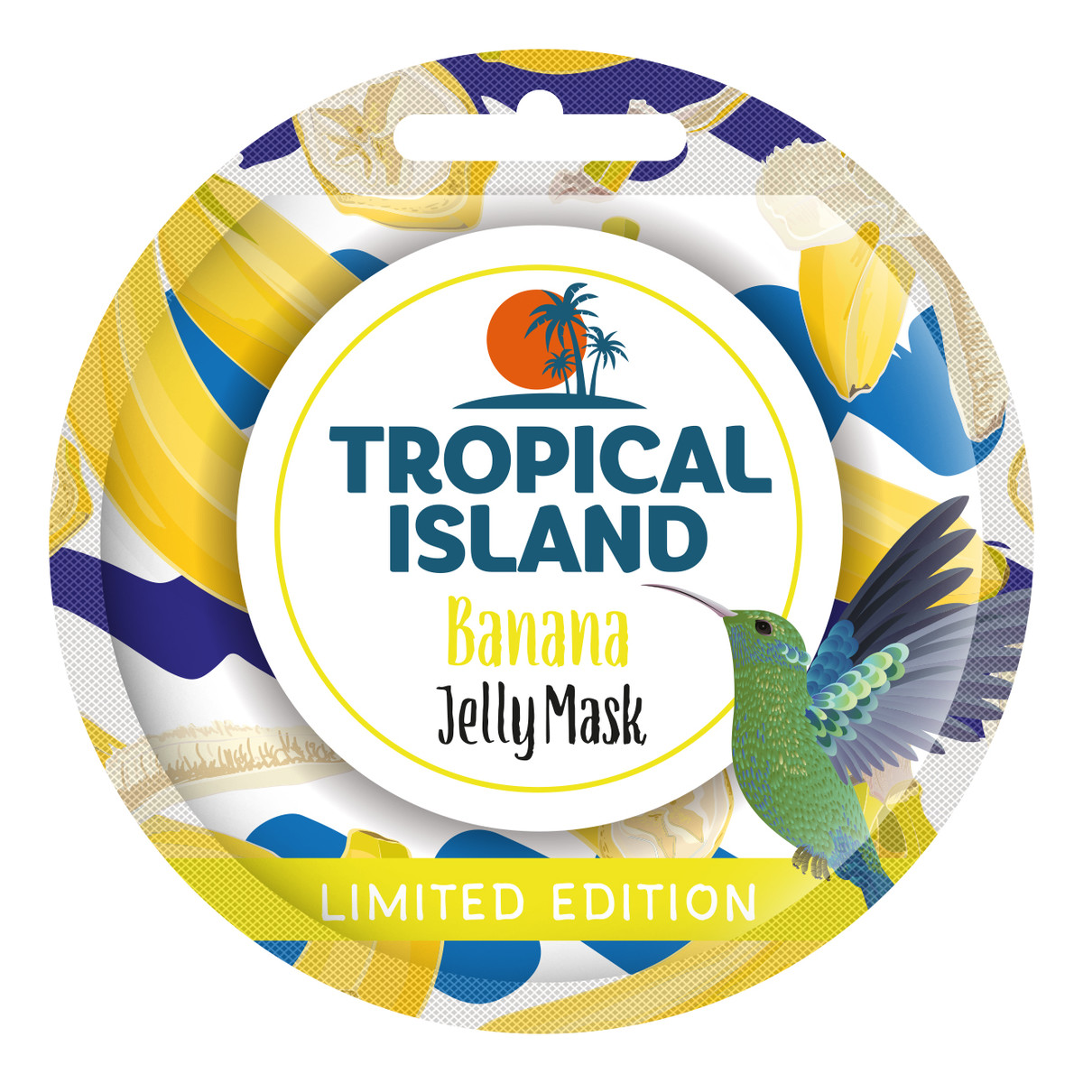 Marion Tropical Island Jelly Mask Żelowa MASECZKA do twarzy BANANA 10g