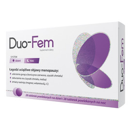 Suplement diety łagodzący objawy menopauzy 56 tabletek