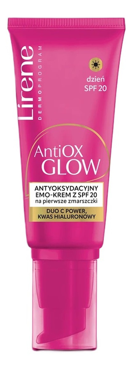 antyoksydacyjny emo-krem z SPF20 na pierwsze zmarszczki