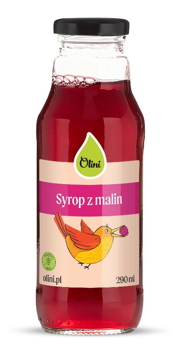 Syrop z malin dla dzieci