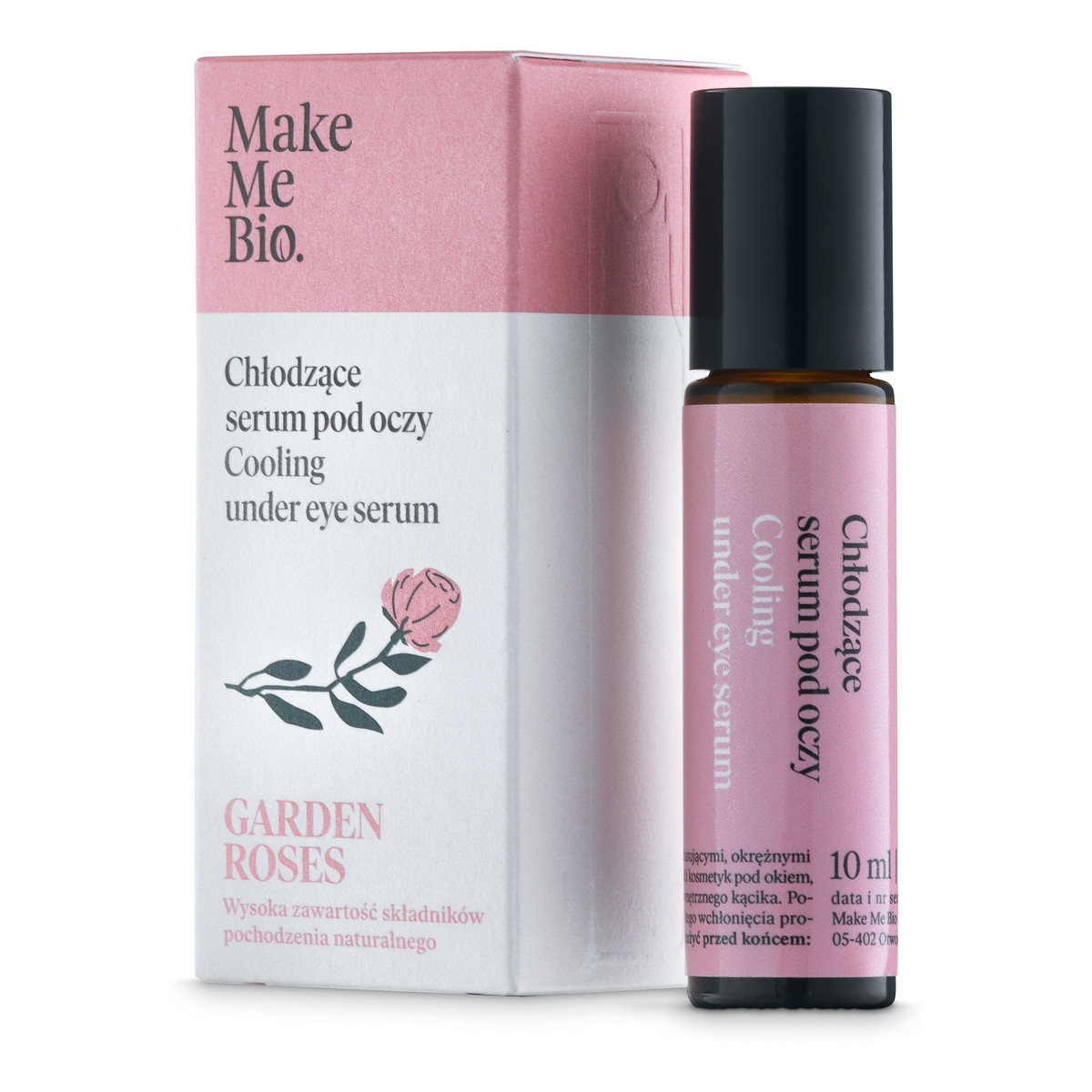 Make Me Bio Garden Roses Chłodzące serum pod oczy (roller) 10ml