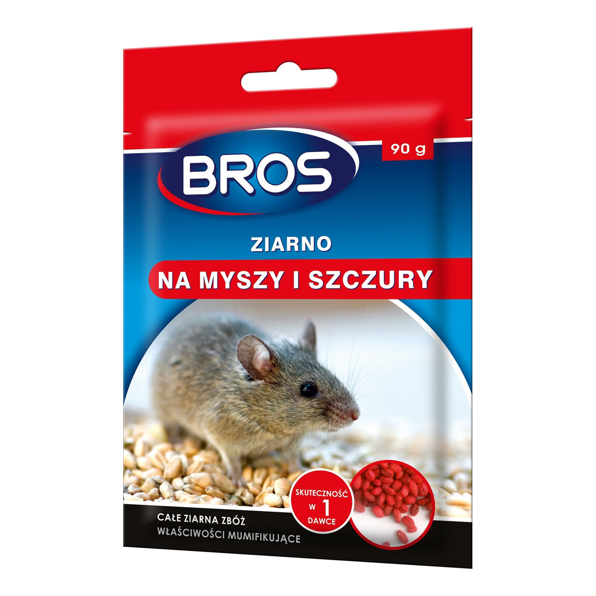 Bros Ziarno na myszy i szczury 90g