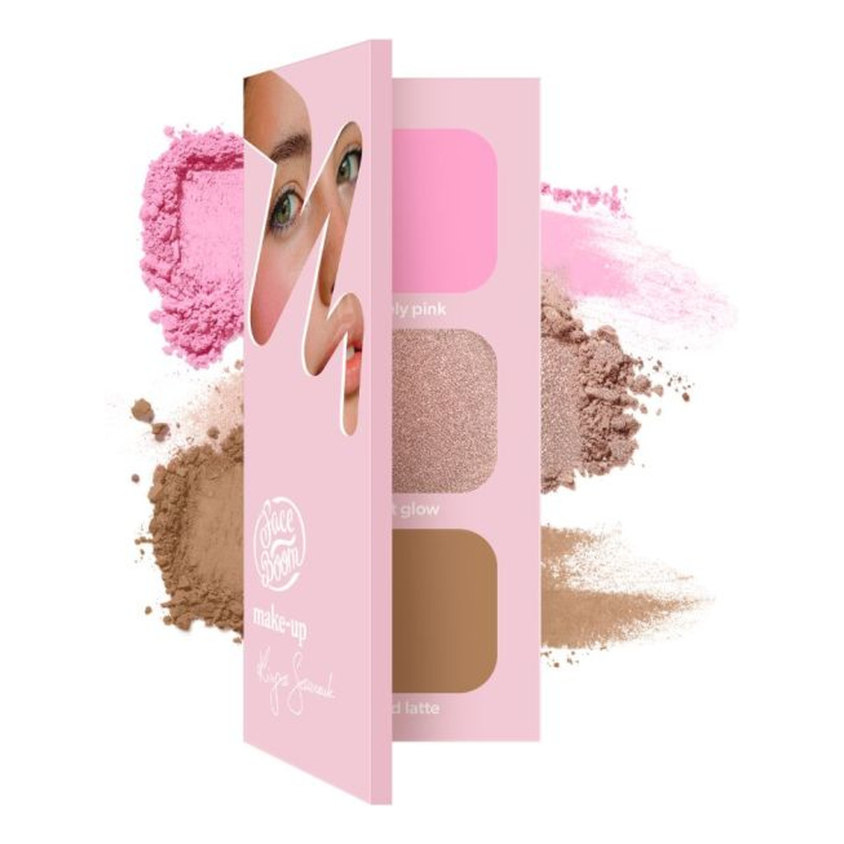 Face Boom Paleta do konturowania twarzy 21g