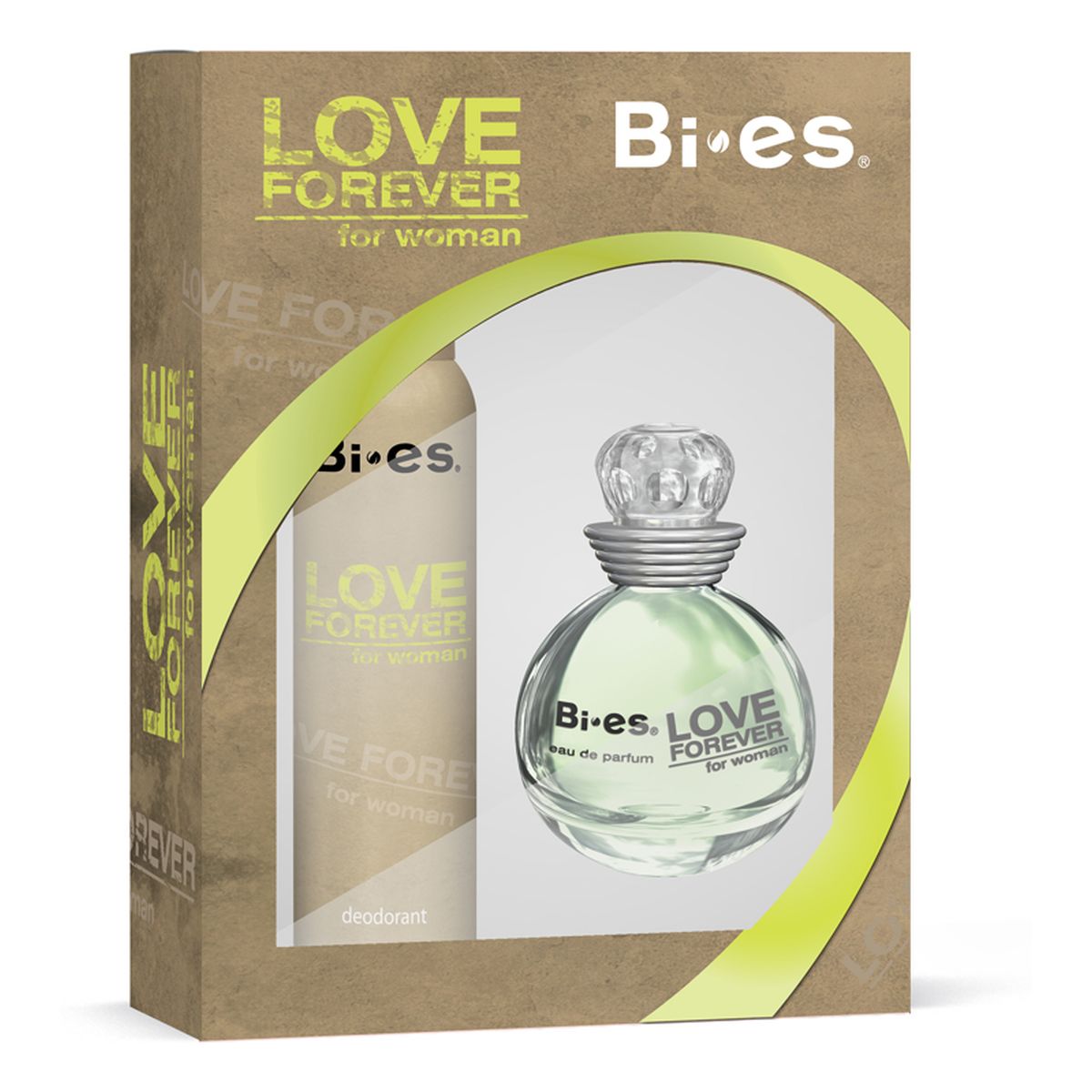 Bi-es Love Forever Komplet Woda toaletowa + Dezodorant