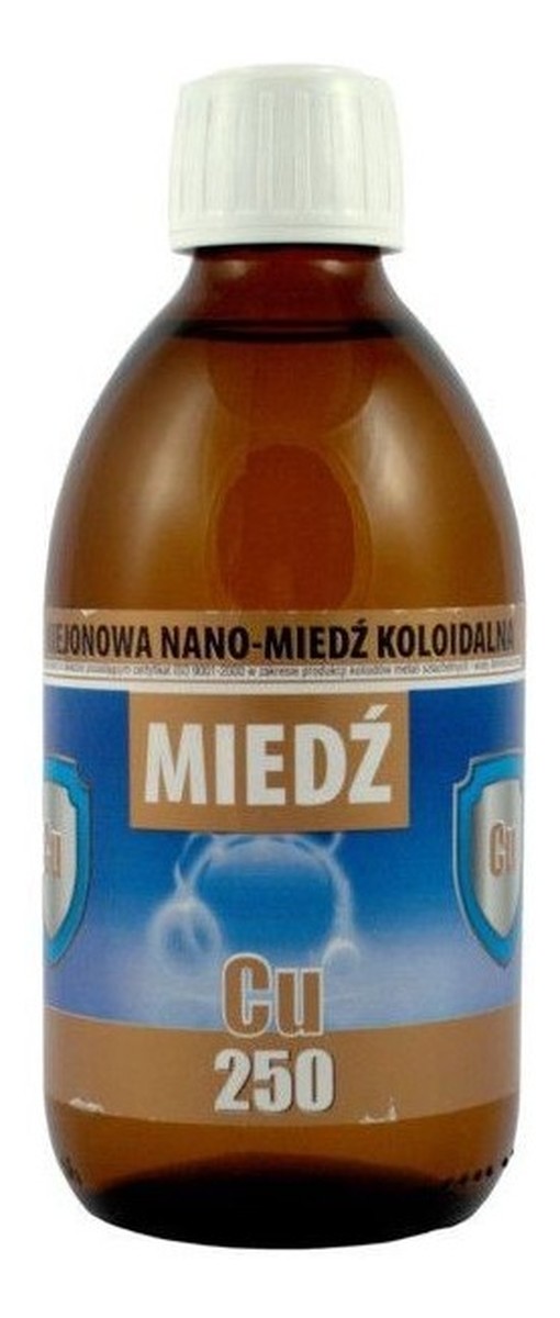 Niejonowa Nano Miedź koloidalna