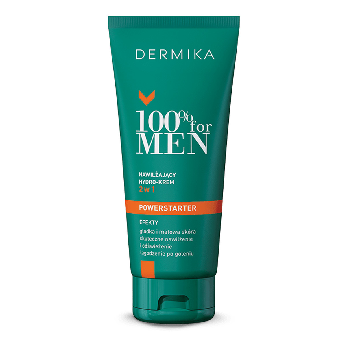 Dermika 100% for Men nawilżający hydro-krem po goleniu do twarzy 2w1 50ml
