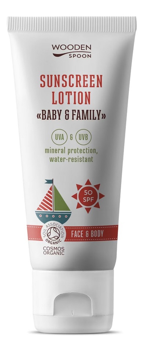 Balsam do opalania dla dzieci i całej rodziny spf50