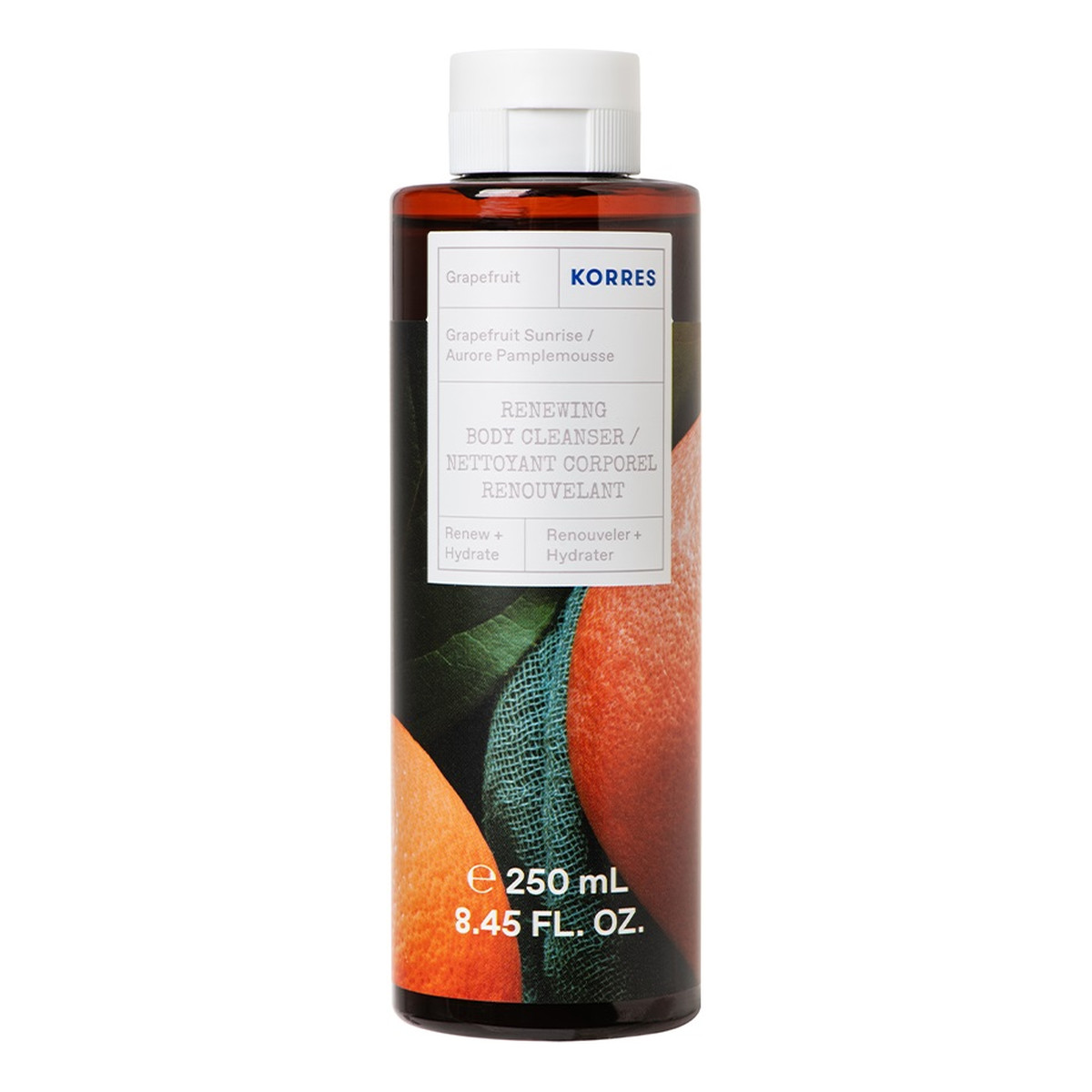Korres Grapefruit Sunrise Renewing Body Cleanser rewitalizujący Żel do mycia ciała 250ml