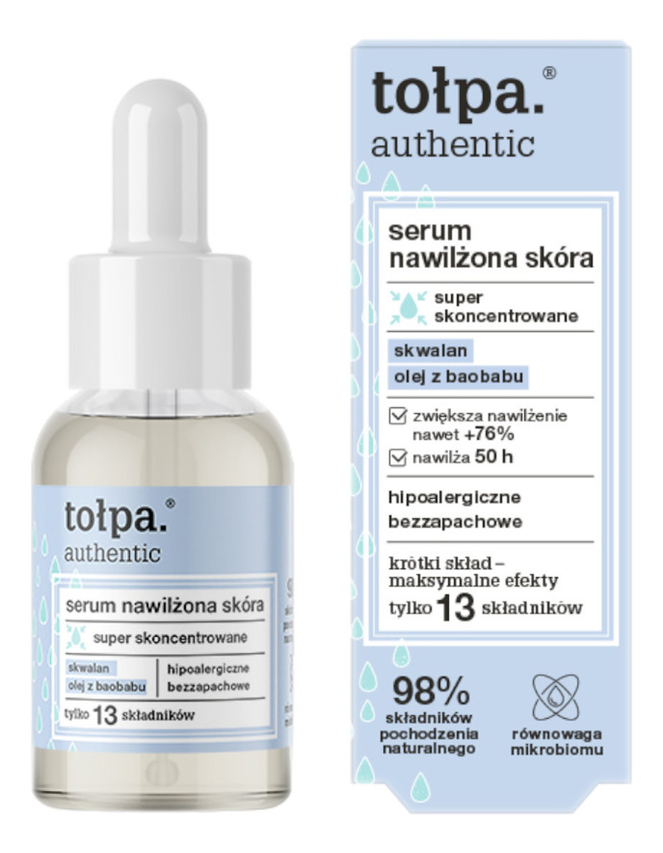 Krem + Serum Nawilżona skóra