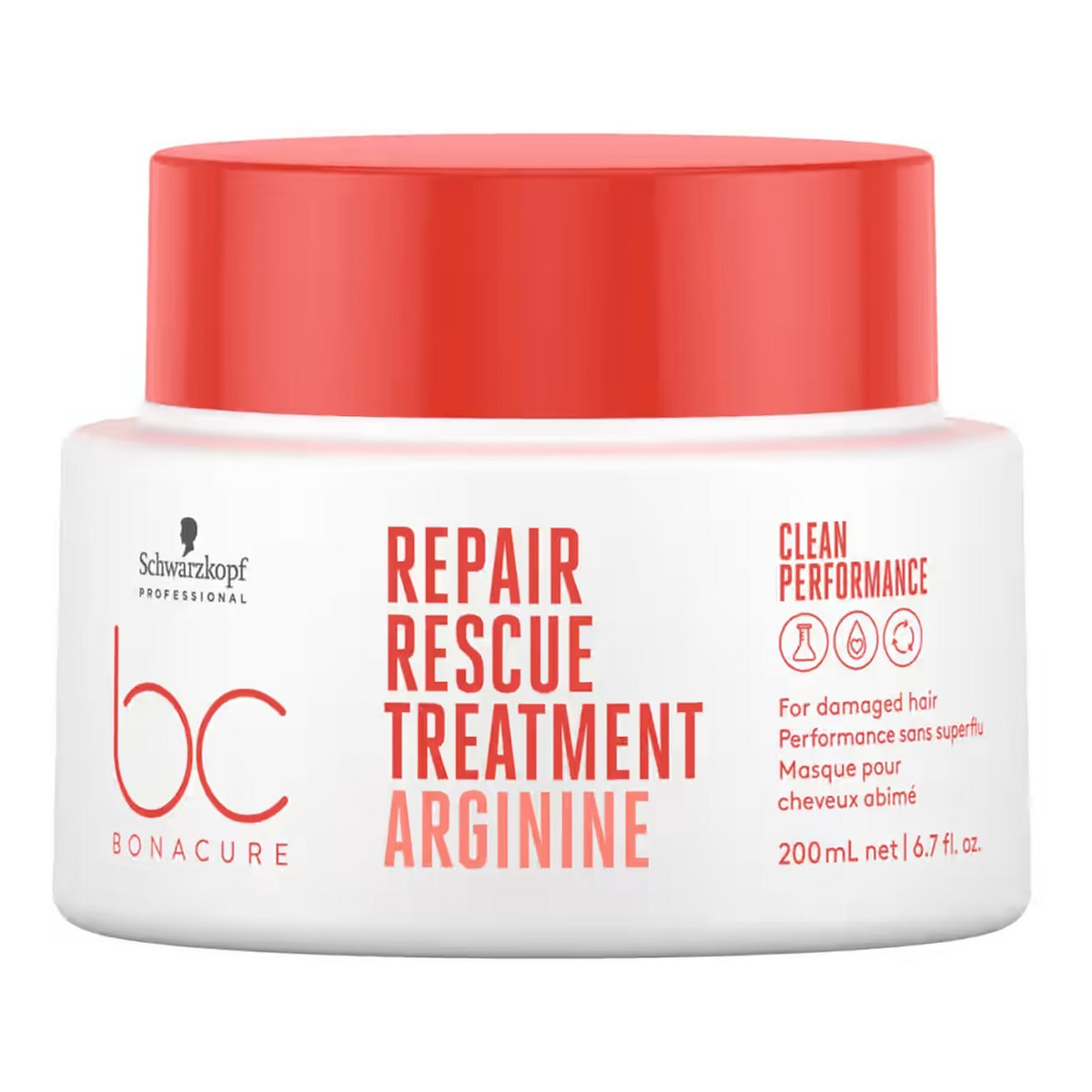 Schwarzkopf Bc bonacure repair rescue treatment odbudowująca maska do włosów zniszczonych 200ml
