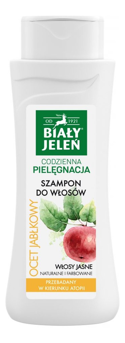 Szampon hipoalergiczny z octem jabłkowym