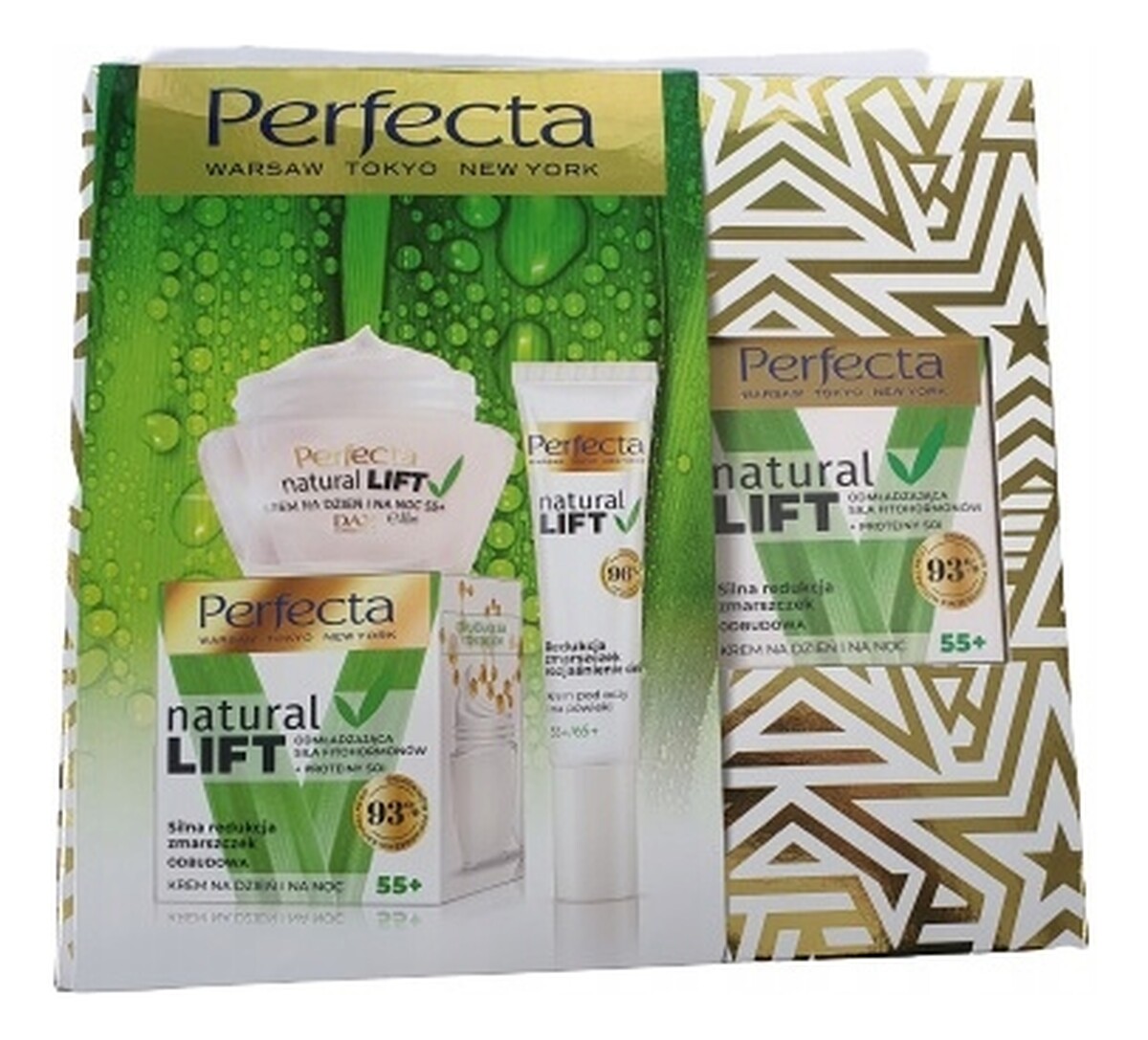 KOMPLET Krem Do Twarzy + krem Pod Oczy 55+