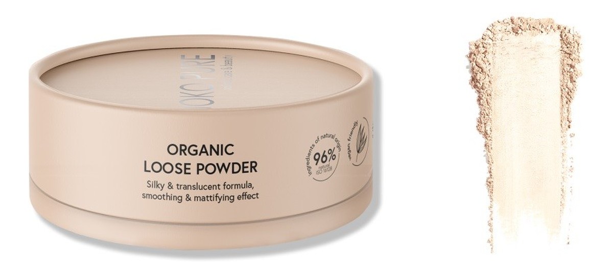 Puder sypki Organic