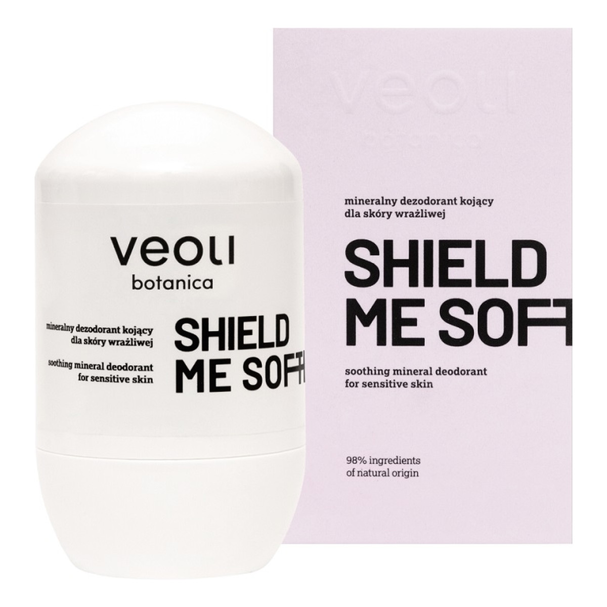 Veoli Botanica Shield Me Softly mineralny Dezodorant kojący dla skóry wrażliwej 50ml