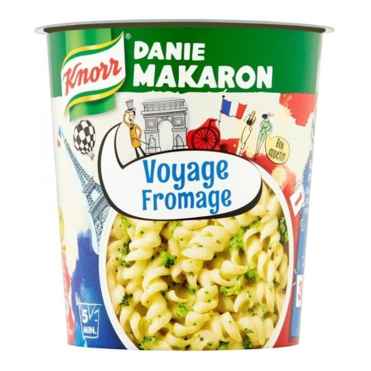 Knorr Danie Makaron Voyage Fromage 69g