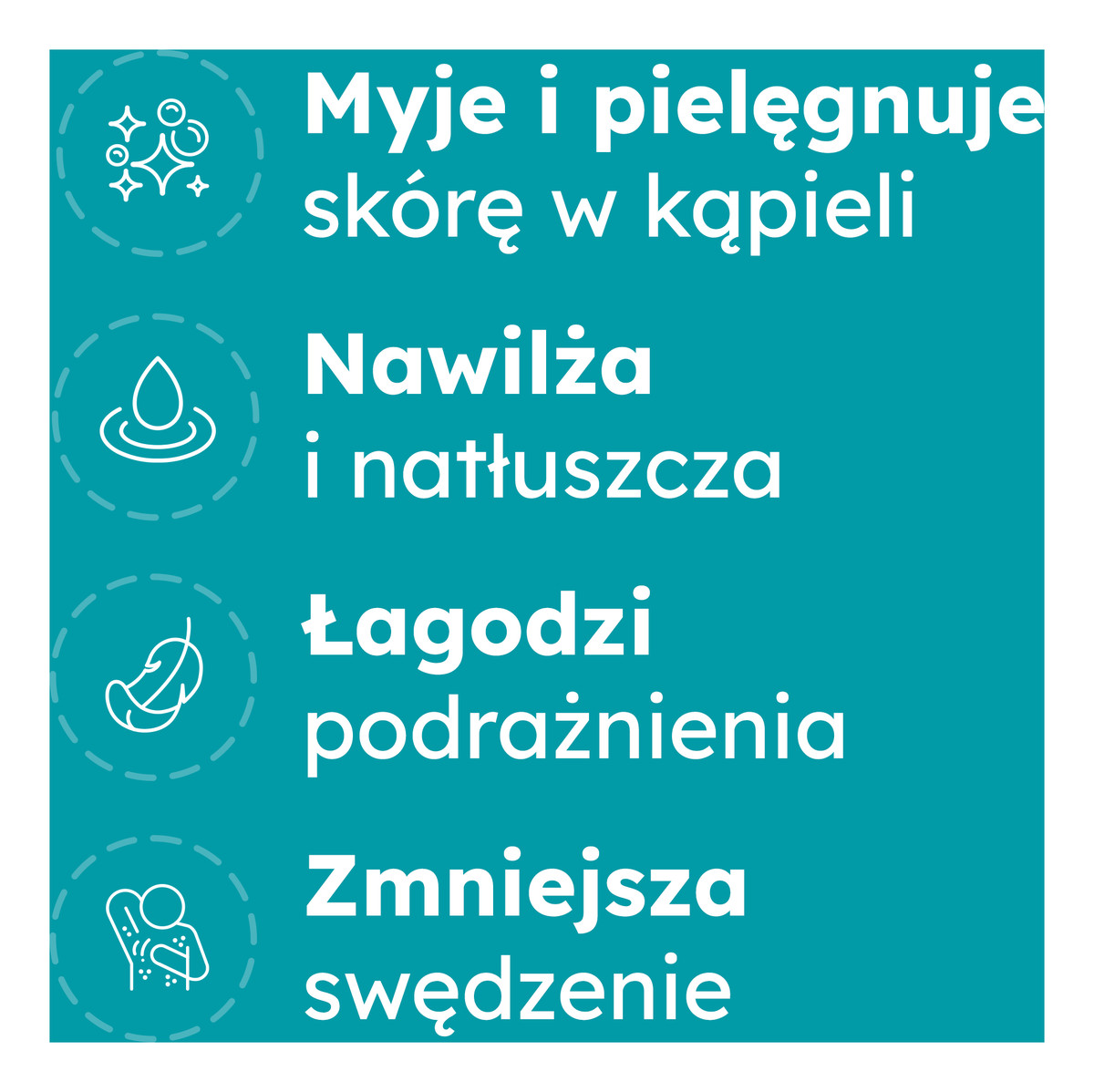 Emulsja do kąpieli od 1-go dnia życia