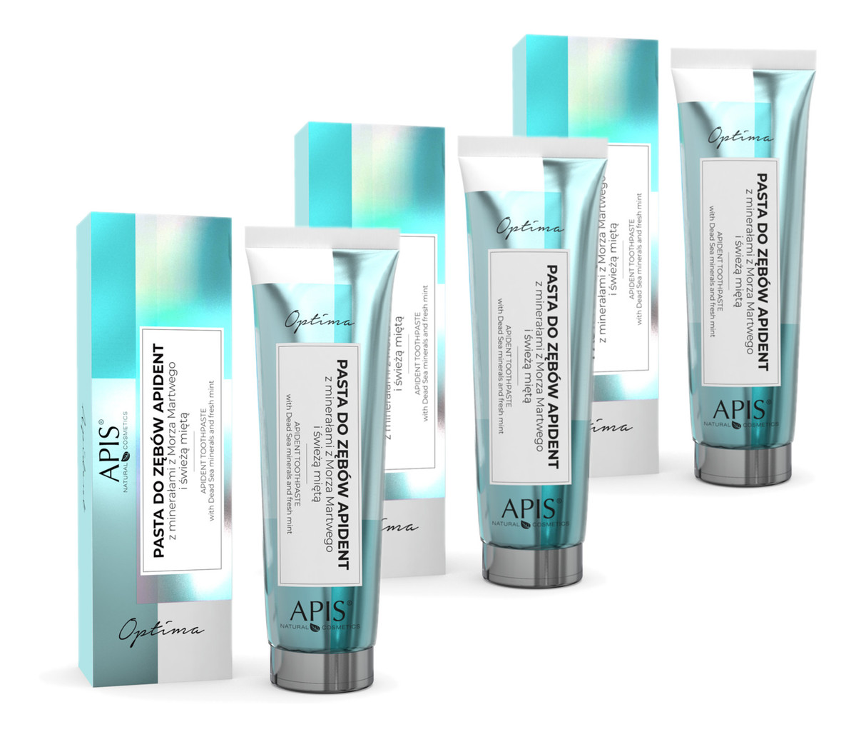 Pasta do zębów z minerałami z morza martwego i świeżą miętą 3x100ml