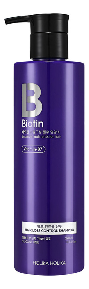 Biotin hair loss control shampoo szampon do włosów łamliwych i wypadających
