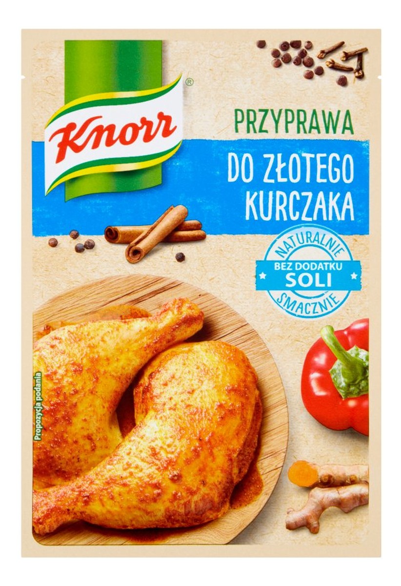 przyprawa do złotego kurczaka bez soli