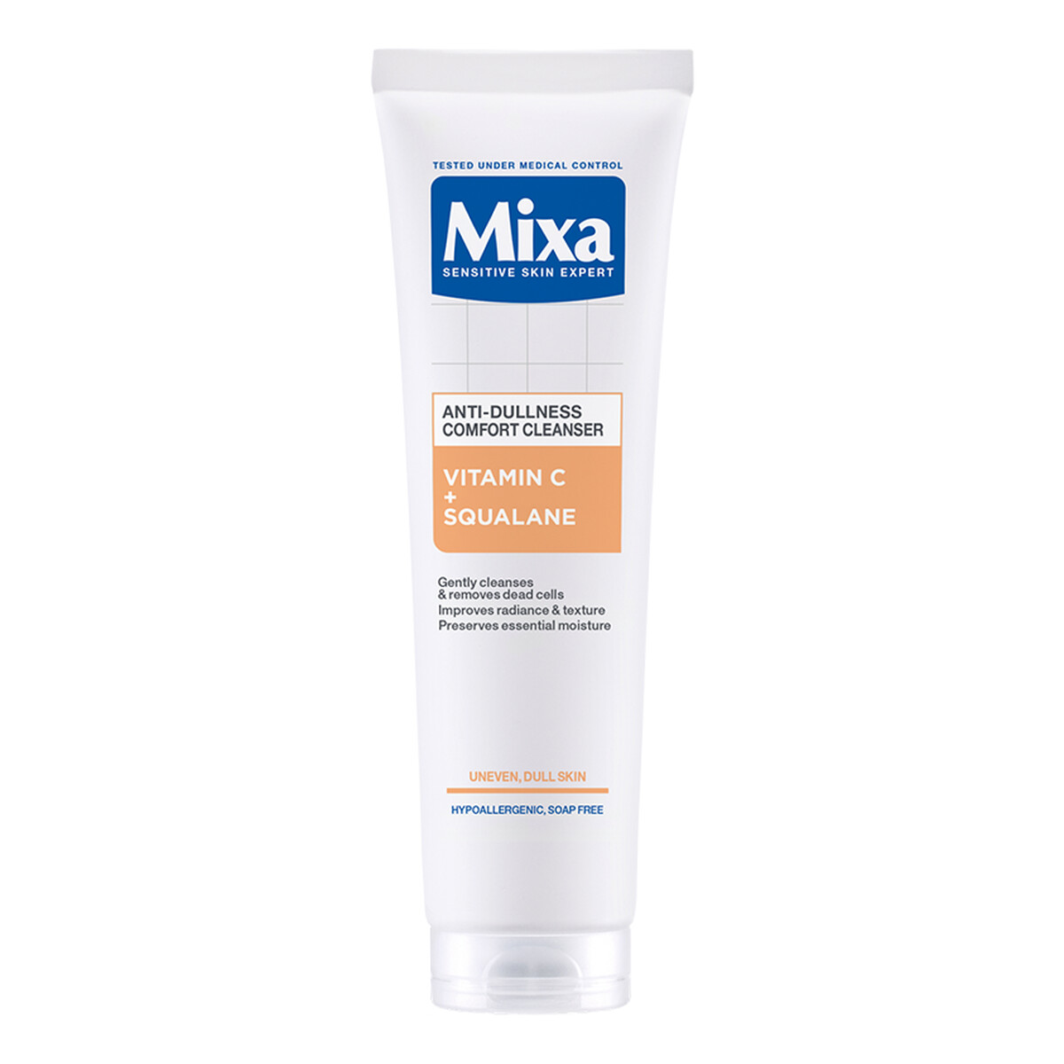 Mixa Comfort Cleanser Żel do mycia twarzy przeciw przebarwieniom witamina c + skwalan 150ml