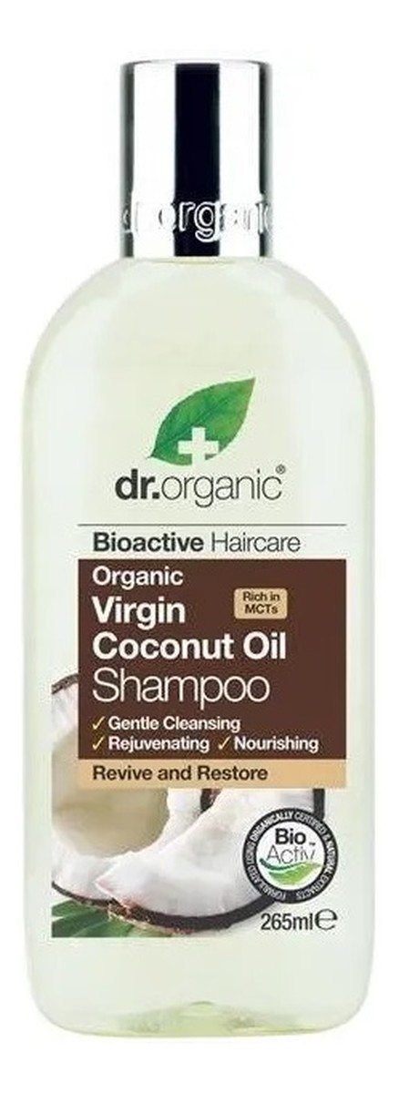 Virgin coconut oil shampoo odświeżająco-regenerujący szampon do włosów kręconych i grubych