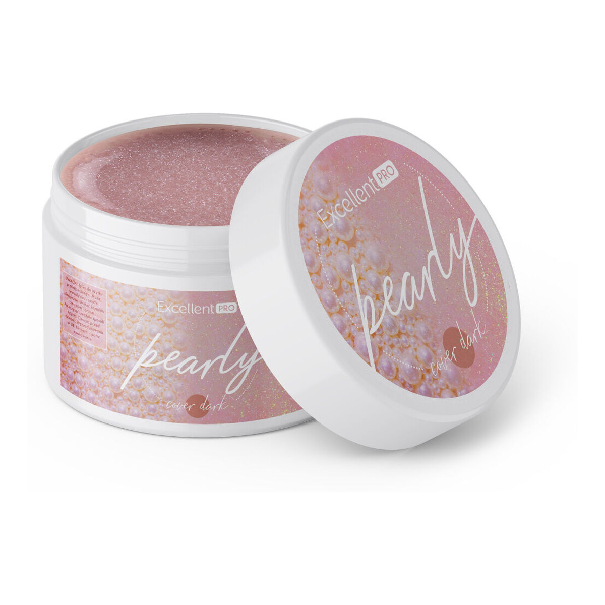 Excellent PRO Pearly Gel Żel budujący cover dark 15g