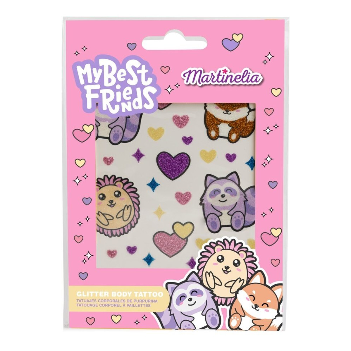 Martinelia Zestaw Tatuaży My Best Friends 12 sztuk