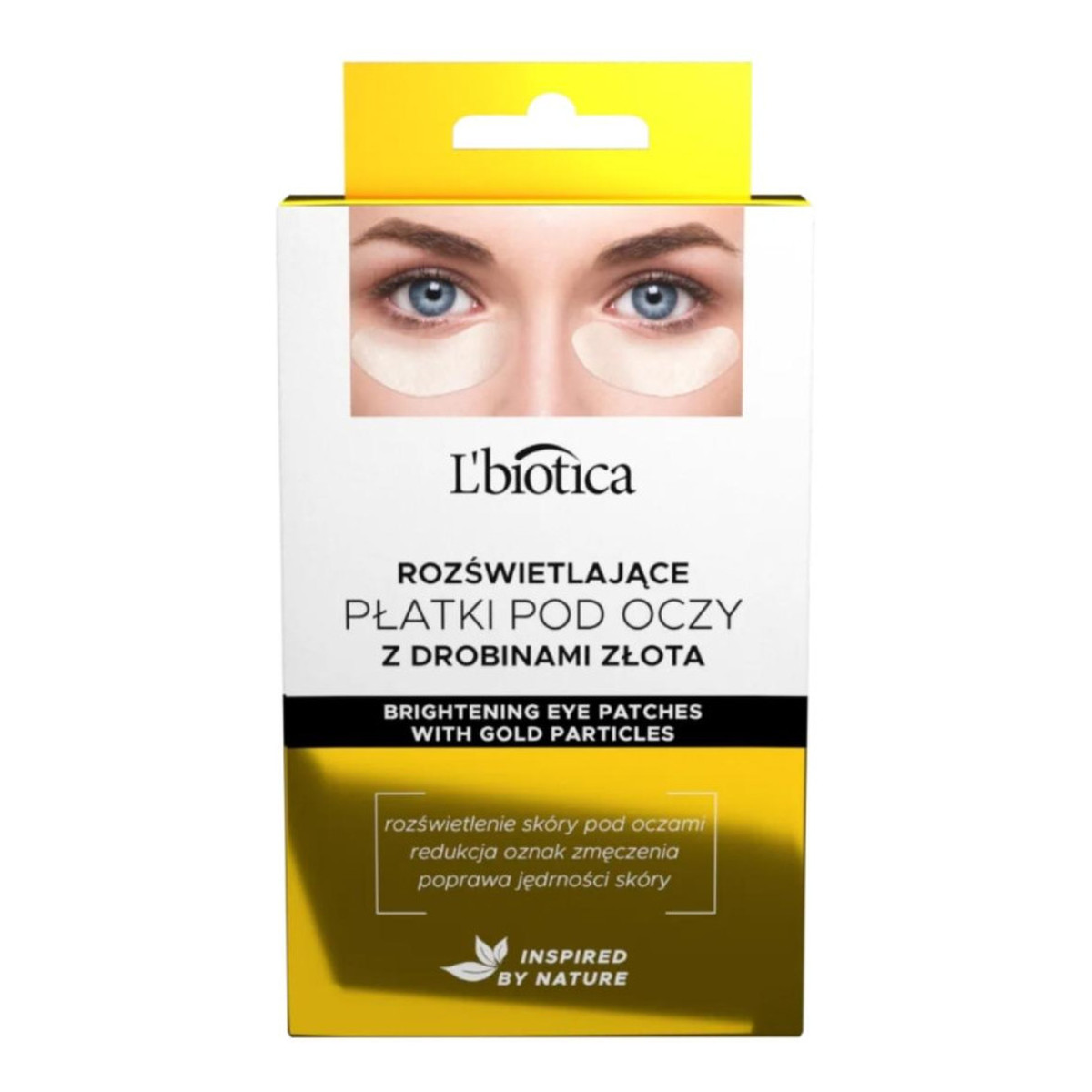 L'biotica / Biovax Kolagenowe płatki pod oczy- rozświetlające