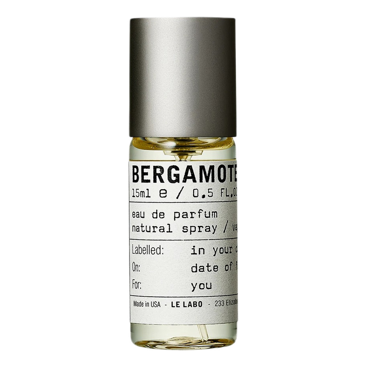 Le Labo Bergamote 22 Woda perfumowana spray 15ml