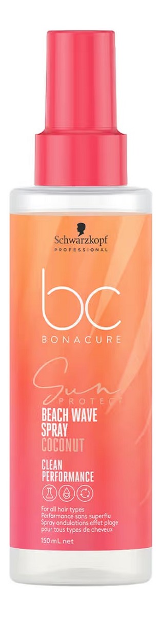 Bc bonacure sun protect beach wave spray ochronny do włosów