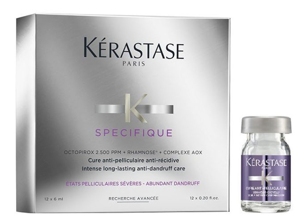 ampułki przeciwłupieżowe do włosów 12x6ml