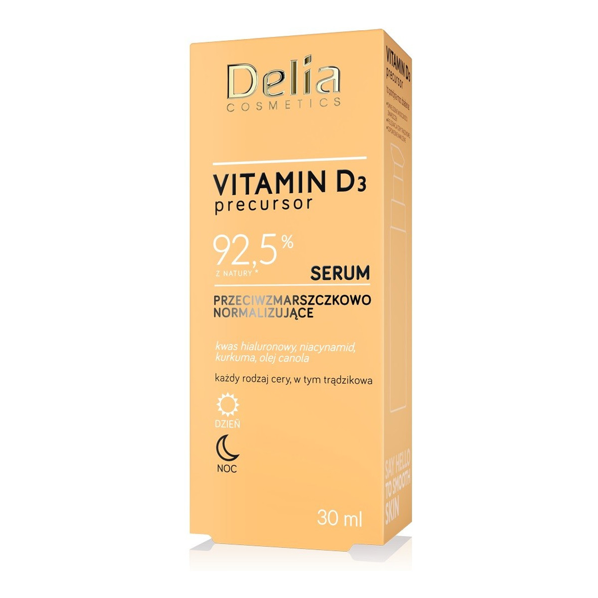Delia Vitamin D3 Precursor Serum przeciwzmarszczkowo - normalizujące na dzień i noc 30ml