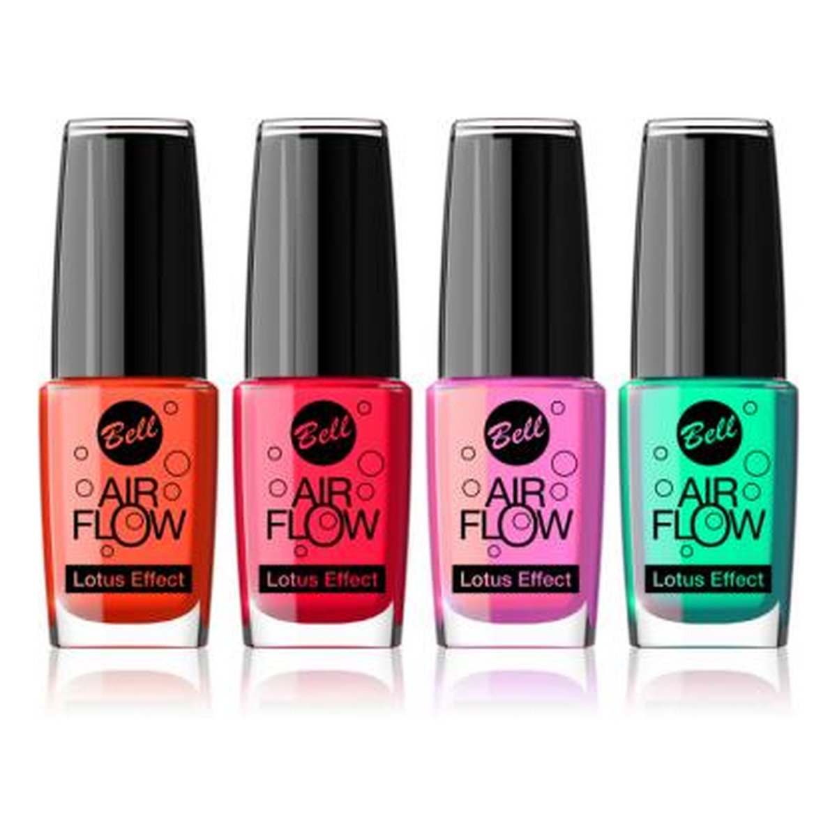 Bell Air Flow Lotus Effect Lakier Do Paznokci Przepuszczający Powietrze 10ml