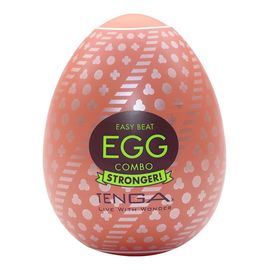 Easy beat egg combo stronger jednorazowy masturbator w kształcie jajka
