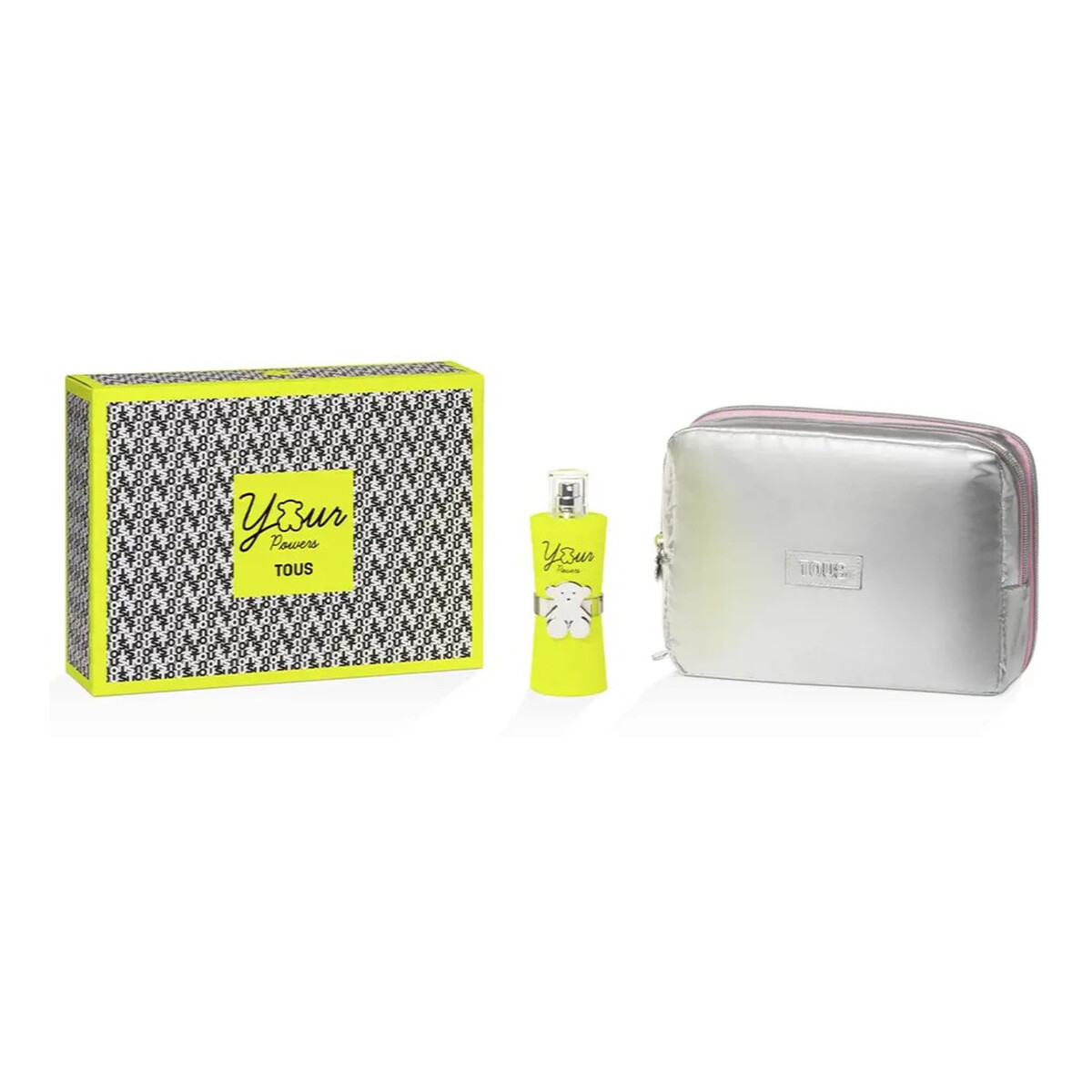 Tous Your Powers Zestaw woda toaletowa spray 90ml + kosmetyczka