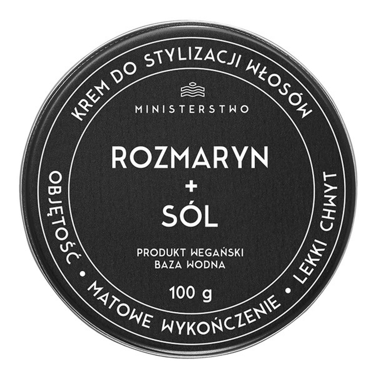 Krem do stylizacji włosów Rozmaryn+Sól