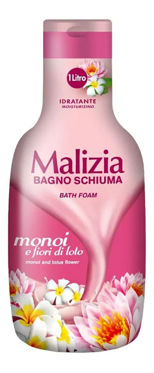 Bath foam płyn do kąpieli monoi i kwiat lotosu