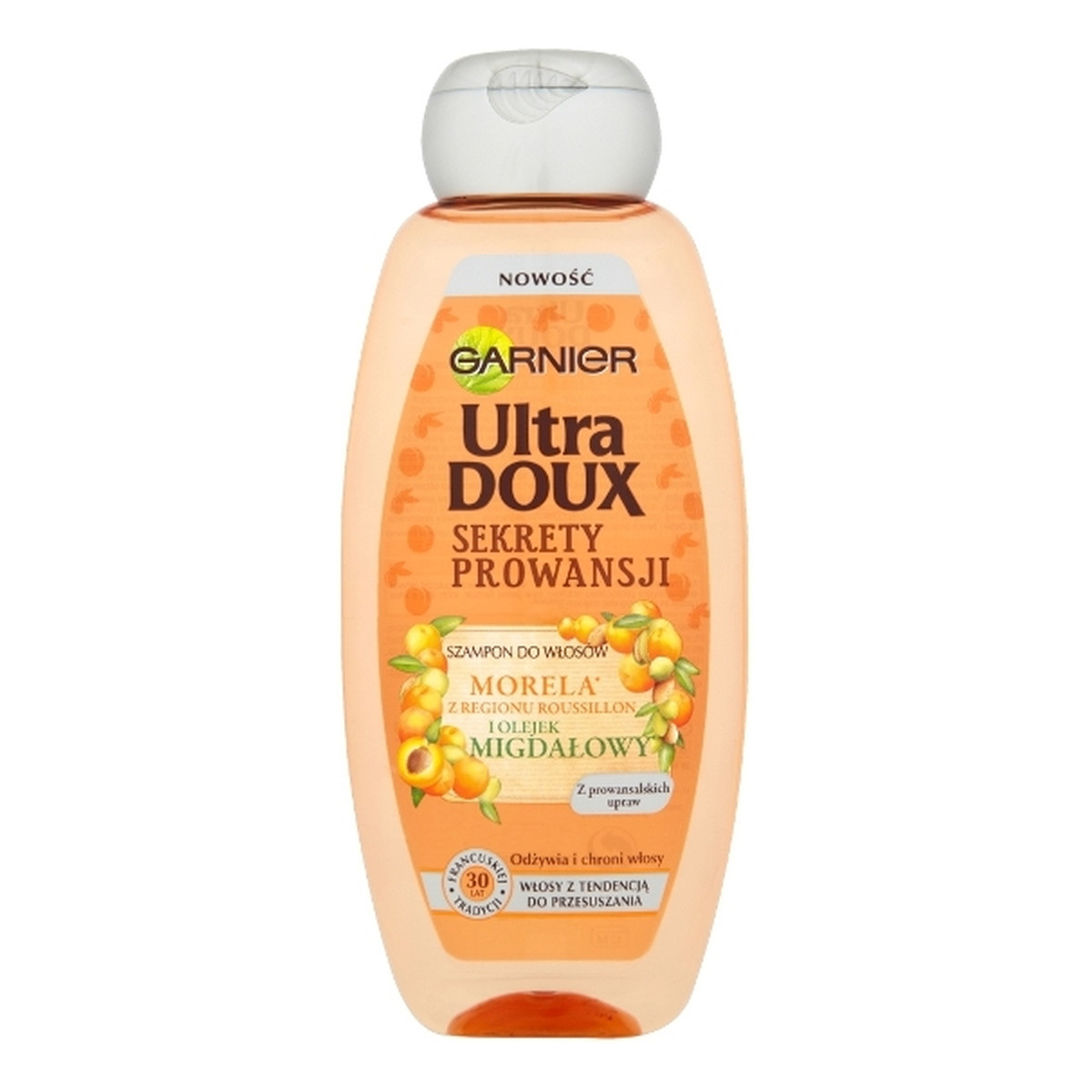 Garnier Sekrety Prowansji Ultra Doux Szampon Do Włosów Morela i Olejek Migdałowy 400ml