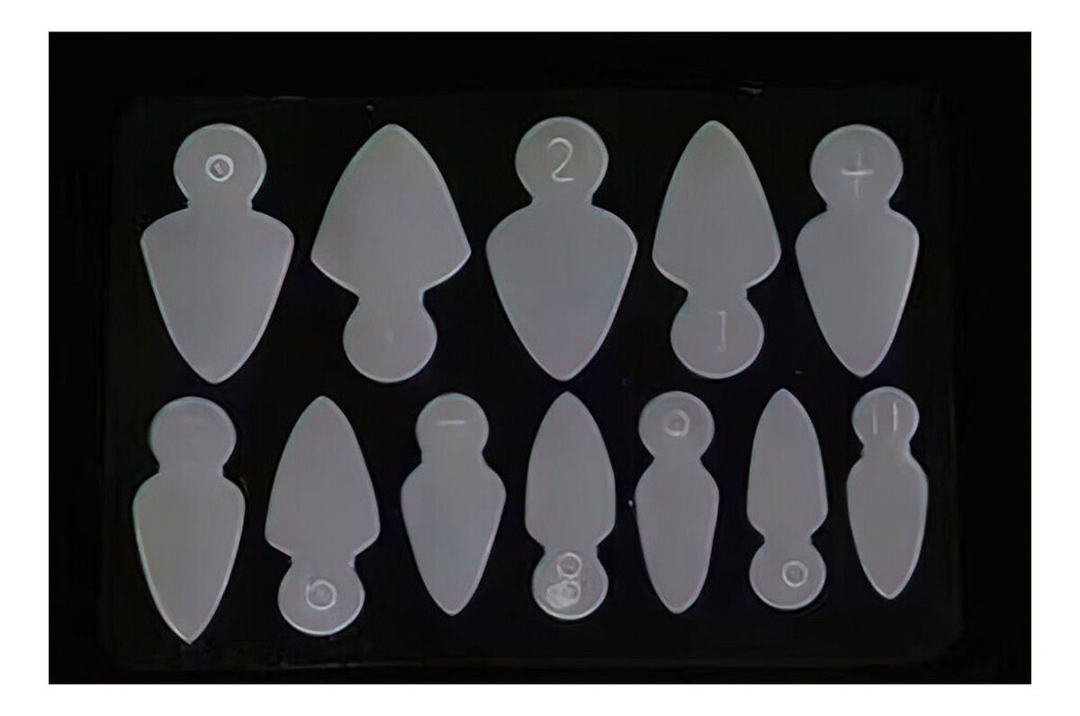 Silikonowe foremki do french na dualform c 12szt