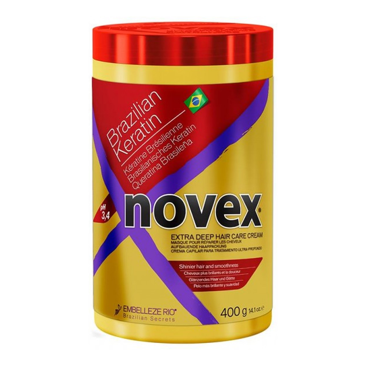 Novex Brazilian Keratin Maska do włosów 400g