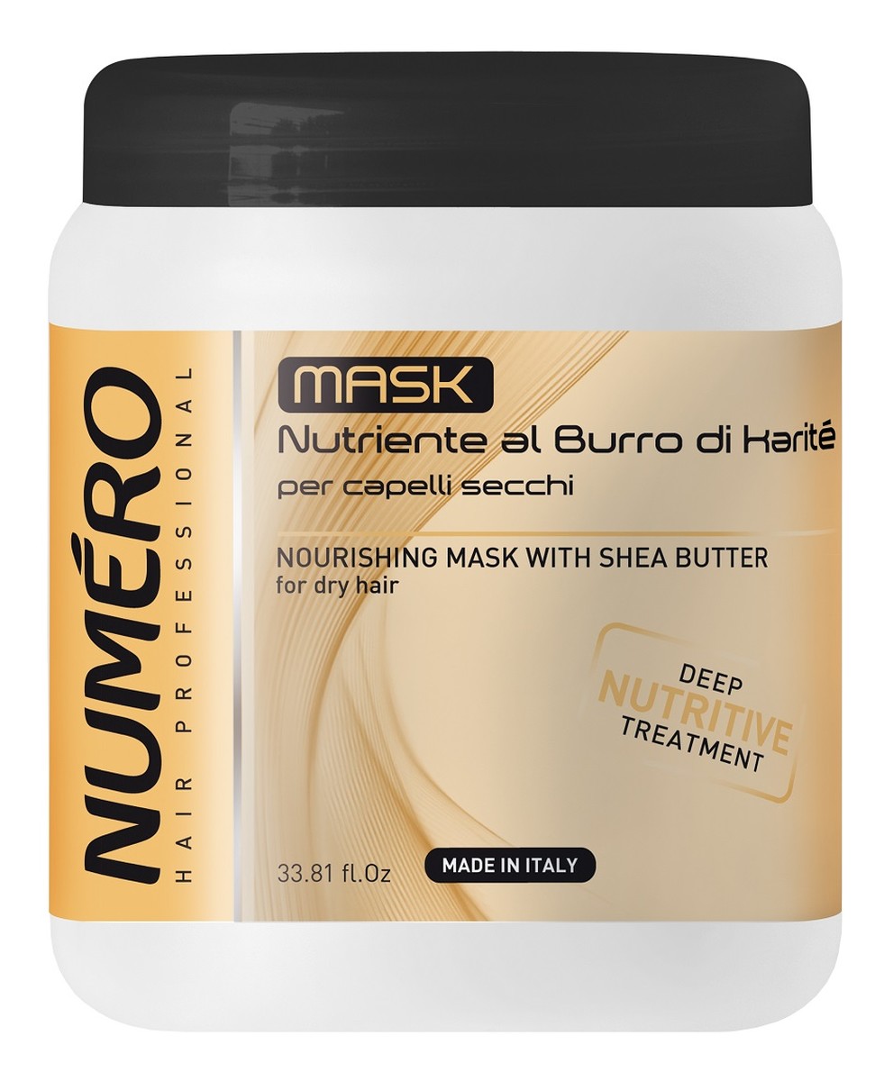 Nourishing Mask With Shea Butter Odżywiająca maska z masłem shea