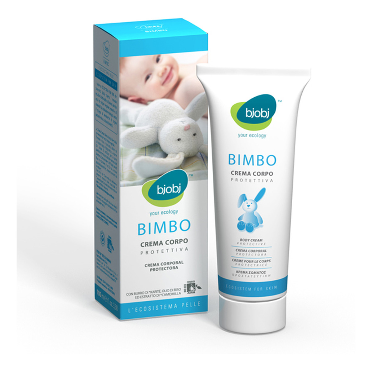 Bjobj Ochronny krem do ciała dla niemowląt i dzieci 100ml
