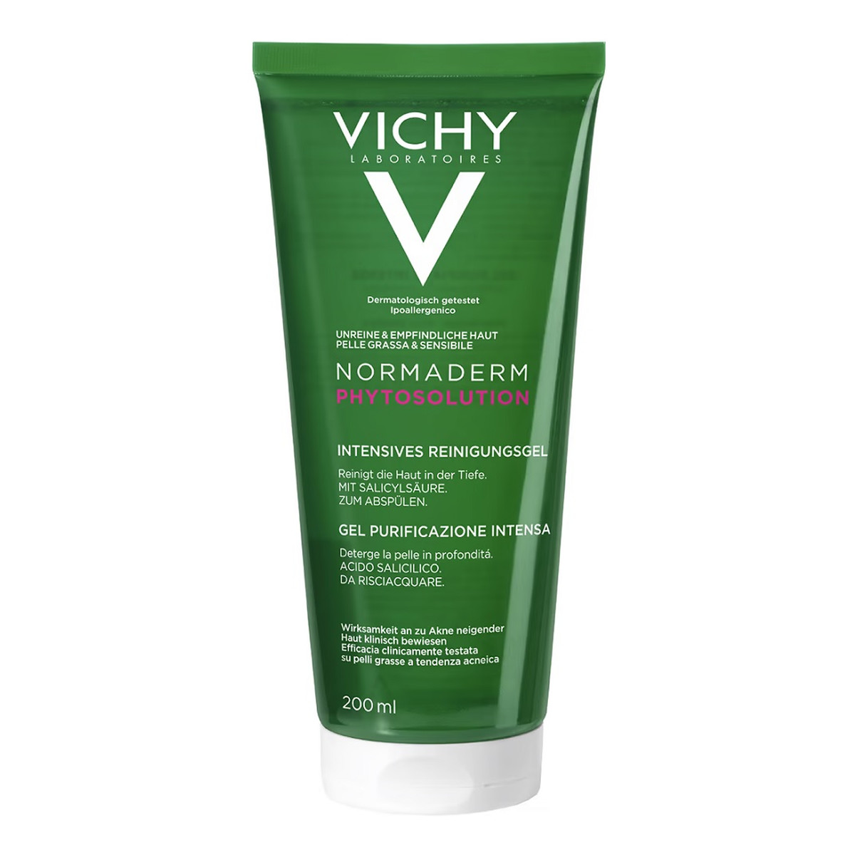 Vichy Normaderm Phytosolution Żel głęboko oczyszczający 200ml