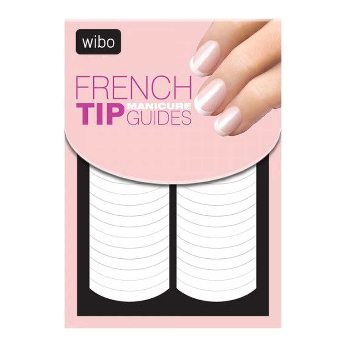 Wibo French Manicure NAKLEJKI NA PAZNOKCIE