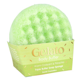 Gelato body buffer gąbka do mycia ciała warm croissant pistachio