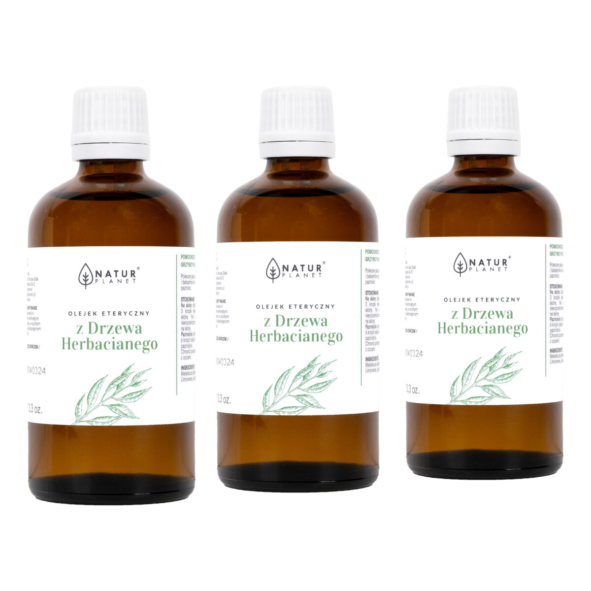 Natur Planet Olejek z Drzewa Herbacianego 100% 3x100ml