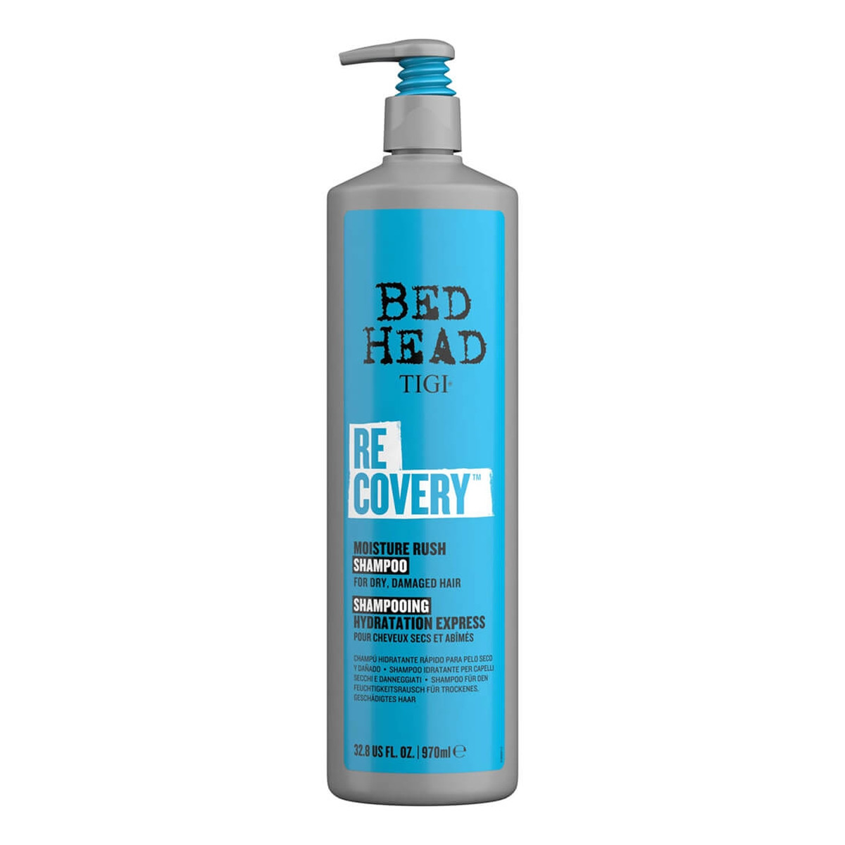 Tigi Bed head recovery moisture rush shampoo nawilżający szampon do włosów suchych i zniszczonych 970ml